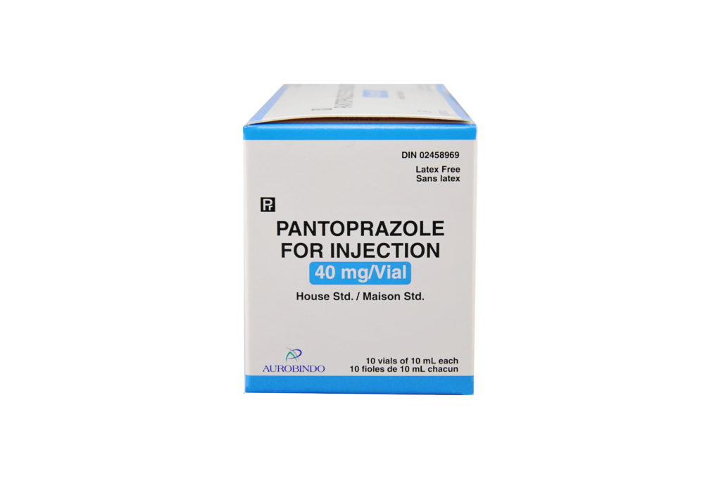 Pantoprazole For Injection 40mg Vial Auro Pharma Canada