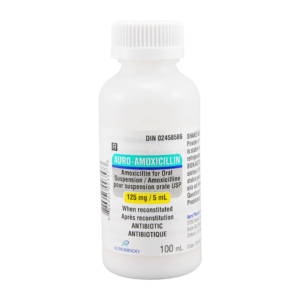 Auro-Amoxicillin PFOS 125mg/5ml